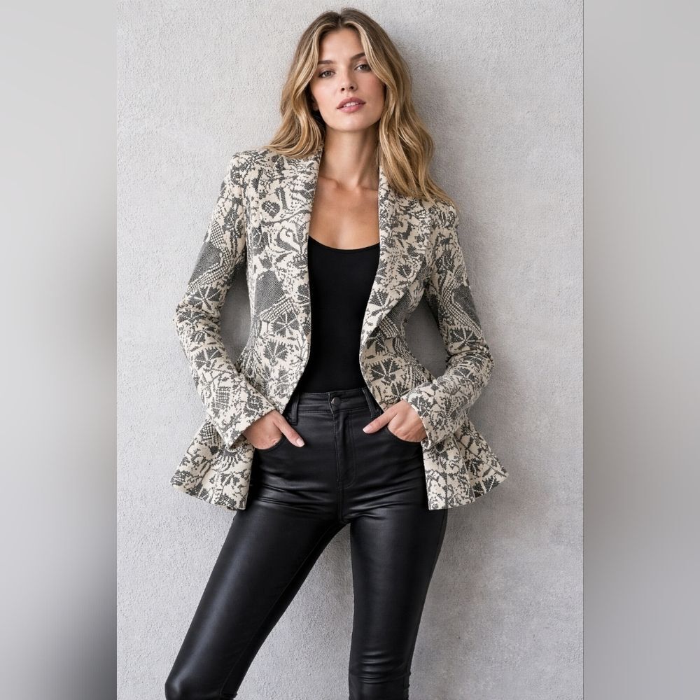 Free People Peacock Blazer